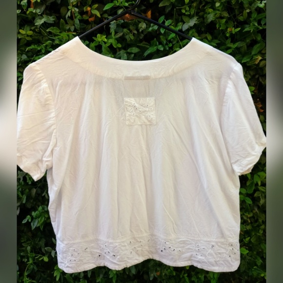 White Nomadic Traders Boho Blouse - Picture 4 of 4